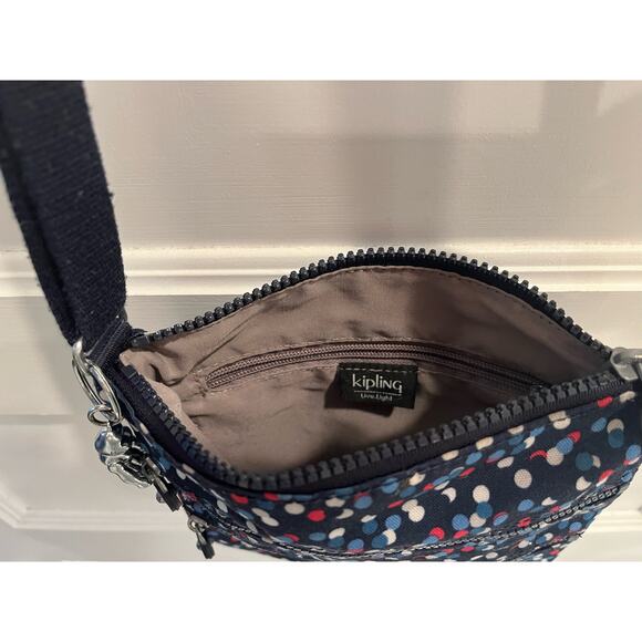 Kipling Keiko Crossbody Bag Polkadots - Picture 4 of 5